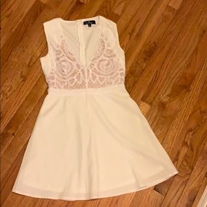 White dress
